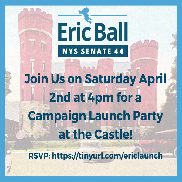 Eric Ball Campaign Launch Party at the Castle