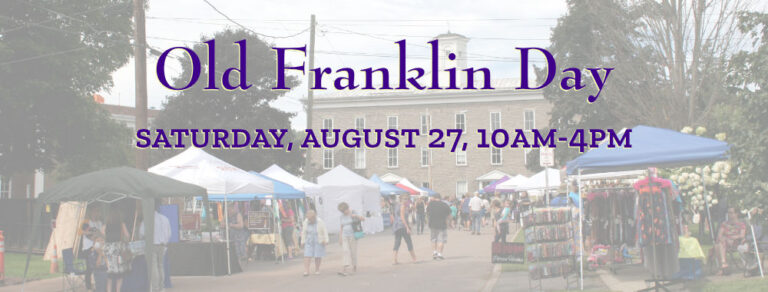 Old Franklin Day
