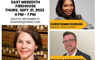 Meet Candidates in Meredith, Sept 21