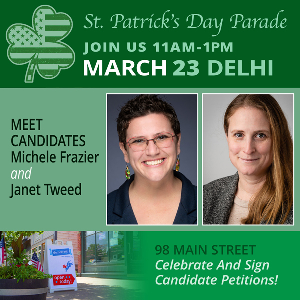 St. Patrick’s Day Parade • DCDC Endorsed Candidates • Petition!
