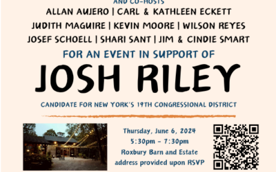 Josh Riley Fundraiser – Roxbury