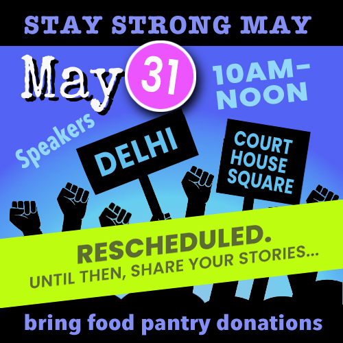 May 31 Delhi Rally