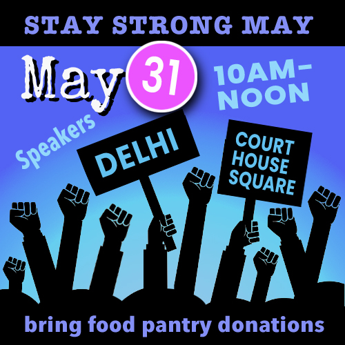 May 31 Delhi Rally