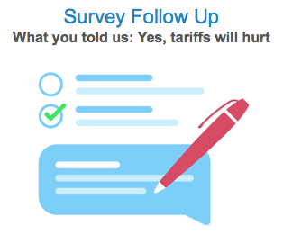 Tariff Survey Follow Up