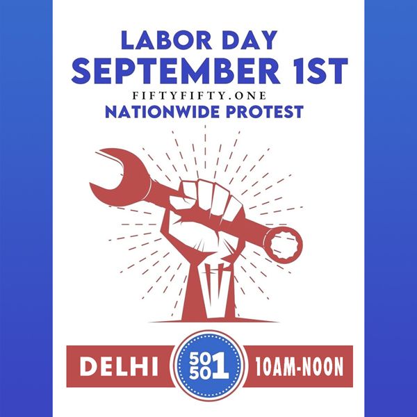 Sept 1 Delhi Rally