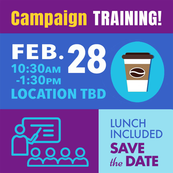 Campaign Training Feb. 28