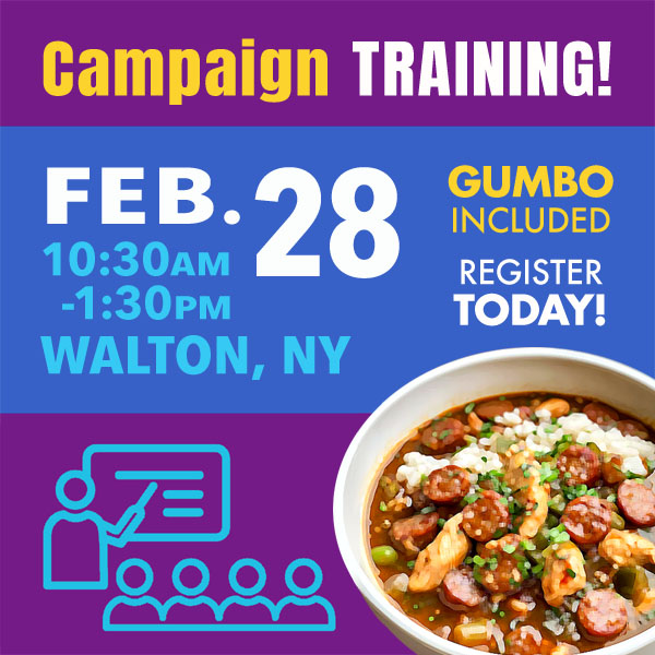 Campaign Training Feb. 28
