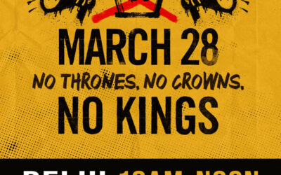 March 28 Delhi Rally