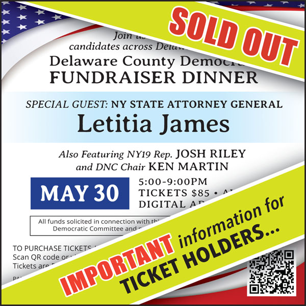Dinner SOLD OUT!