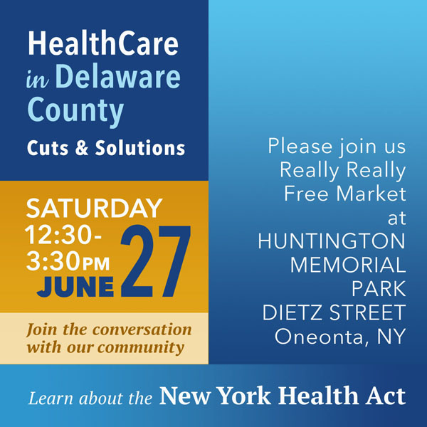 NY Health Act Explained: Oneonta, June 27